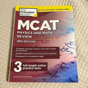 Princeton Review MCAT Physics and Math Review-Unused